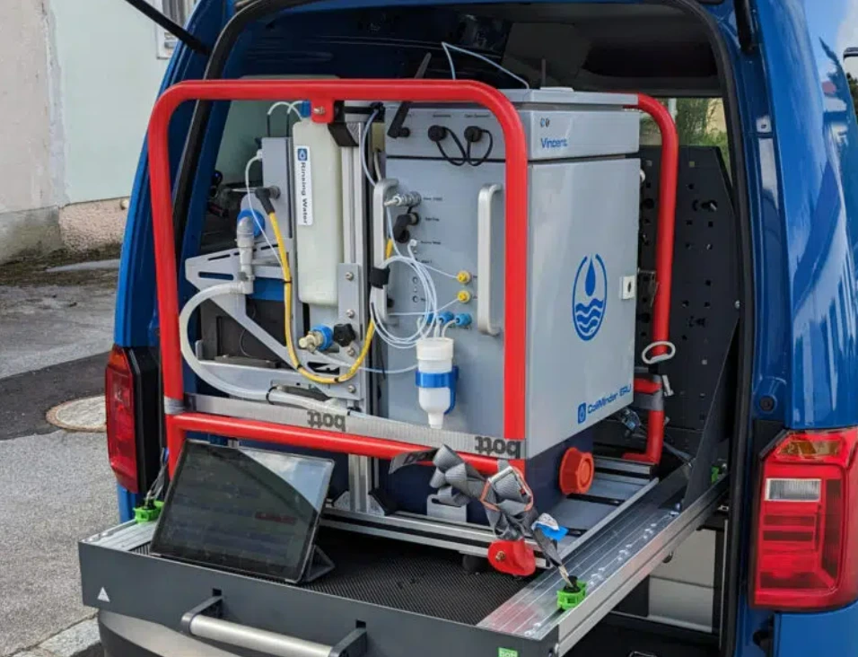 Coliminder Mobile Unit für ständigen mobilen Einsatz. 